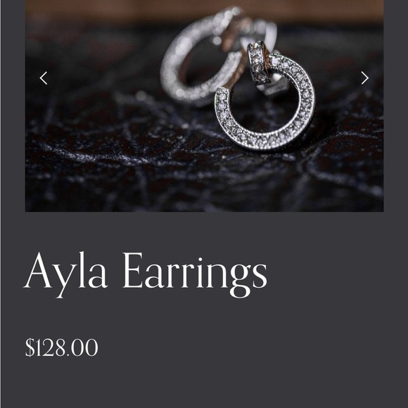 VINCE CAMUTO Ayla Earrings Silver - Picture 2 of 12